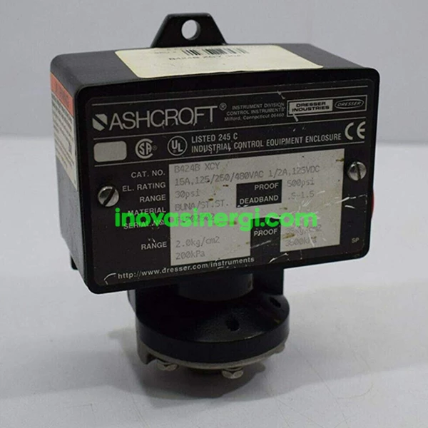 Ashcroft B series Pressure Switches